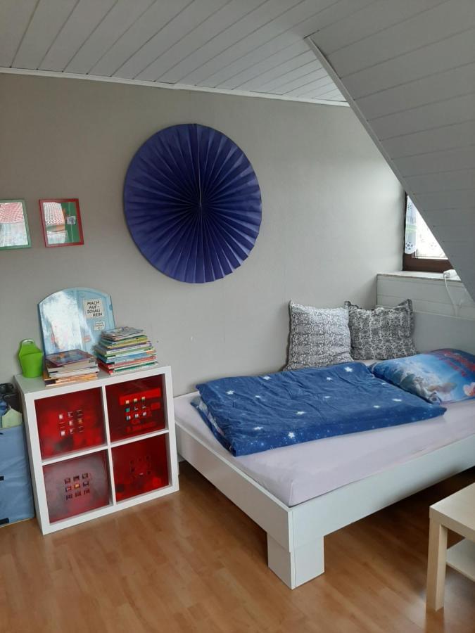 Familienfreundliche Ferienwohnung Auf Dem Lande Monteur Wohnung Hessisch Oldendorf Buitenkant foto